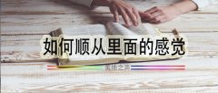 如何顺从里面的感觉